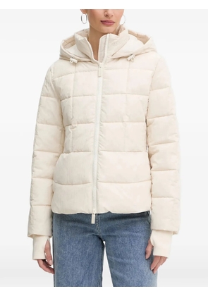 Armani Exchange hooded padded jacket - White