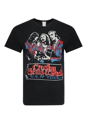 MadeWorn Crosby, Stills & Nash cotton T-shirt - Black