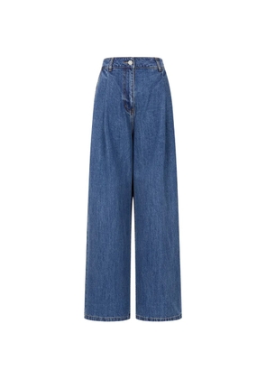 TOMBOY buttoned cotton jeans - Blue