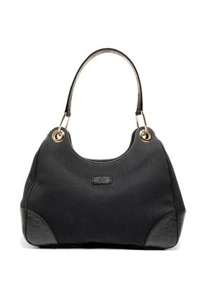 Gucci Pre-Owned 2000 logo-detail shoulder bag - Black