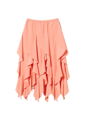 TWINSET ruffled skirt - Orange