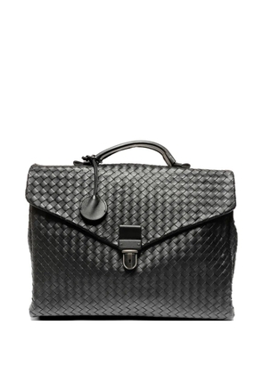 Bottega Veneta Pre-Owned 2012-2024 Intrecciato briefcase - Black