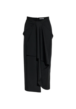 Givenchy draped midi skirt - Black