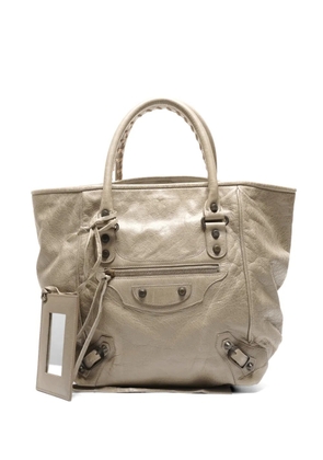 Balenciaga Pre-Owned 2011 Motocross Sunday tote bag - Grey