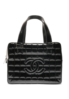 CHANEL Pre-Owned 2000s Chocolate Bar leather handbag - Black