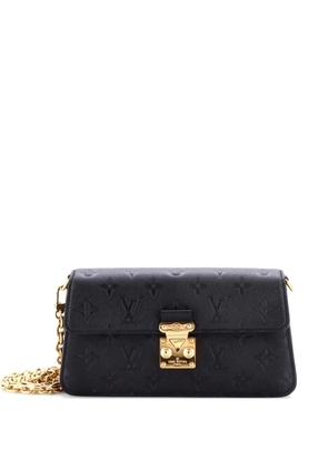 Louis Vuitton Pre-Owned Pochette Metis Wallet on Chain Monogram Empreinte Leather crossbody bag - Black