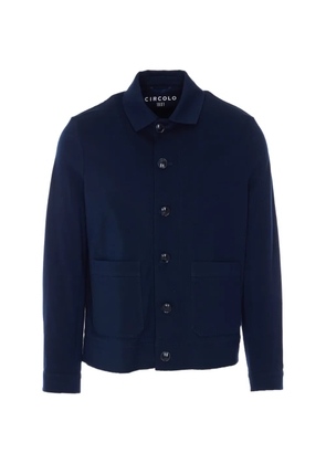 Circolo 1901 button cotton jacket - Blue
