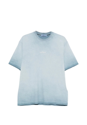 Stone Island logo T-shirt - Blue