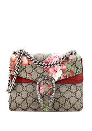Gucci Pre-Owned Dionysus Bag Blooms Print GG Coated Canvas Mini shoulder bag - Red