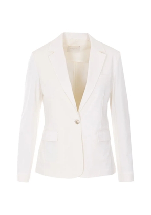 Circolo 1901 single-breasted blazer - White