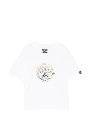 SPORT b. by agnès b. logo T-shirt - White