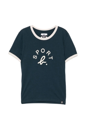 SPORT b. by agnès b. logo T-shirt - Blue