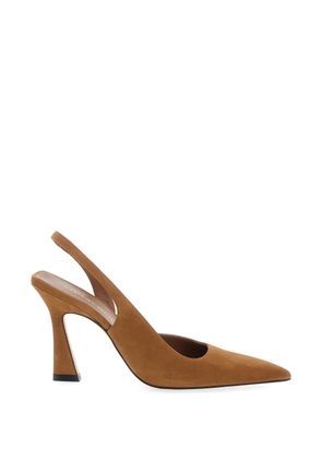 Stuart Weitzman Vinnie pointed slingback pumps - Brown