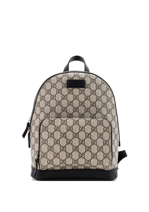 Gucci Pre-Owned Zip Pocket GG Coated Canvas Small backpack - Black