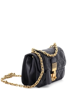 Christian Dior Pre-Owned Dioraddict Flap Bag Cannage Quilt Lambskin Small crossbody bag - Black