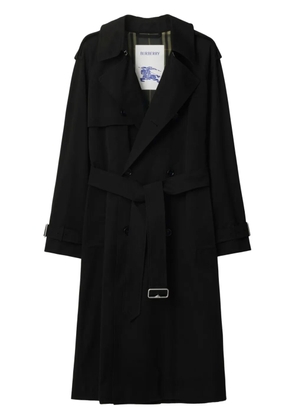 Burberry gabardine trench coat - Black