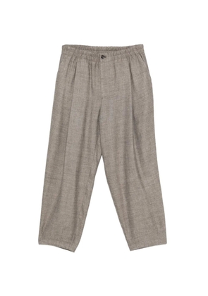 Giorgio Armani elasticated trousers - Brown