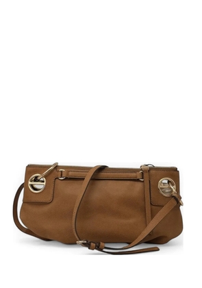 Borbonese small London crossover ring shoulder bag - Brown