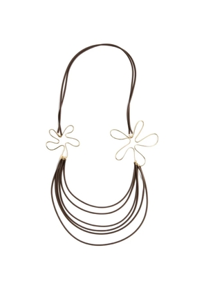 Liviana Conti Lidia flower-pendant necklace - Gold