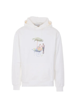 Drôle De Monsieur Fleuriste hoodie - White