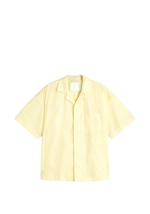NEW AMSTERDAM pocket striped shirt - Yellow