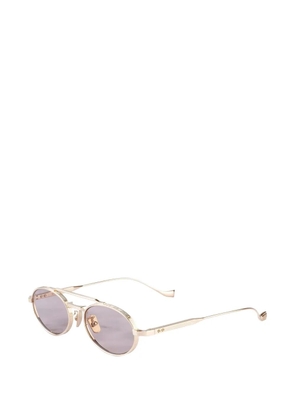Cutler & Gross Ladbroke 1427 oval-frame sunglasses - Gold