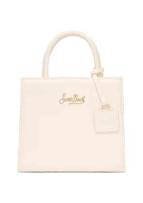 MC2 Saint Barth mini leather tote bag - Neutrals