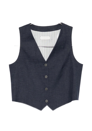 Circolo 1901 buttoned waistcoat - Blue