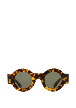 AUDE HEROUARD Jeannie round-frame sunglasses - Brown