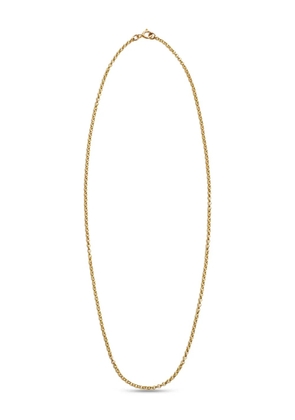 By Pariah 14K gold opal chain necklace