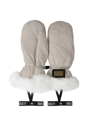 HIGH SOCIETY Vivienne mittens - Grey