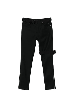 Rick Owens Blixa belt jeans - Black