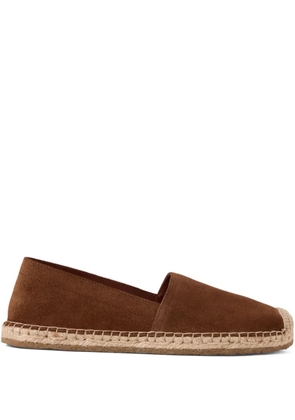 Ralph Lauren RRL rounded-toe slip-on espadrille - Brown