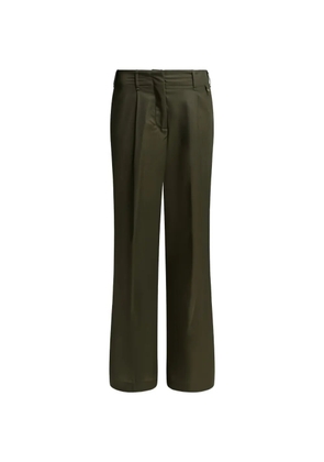 Herno pleated tailored trousers - Green
