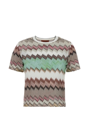 Missoni short-sleeve T-shirt - Neutrals
