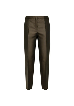 Max Mara pressed carrot trousers - Green