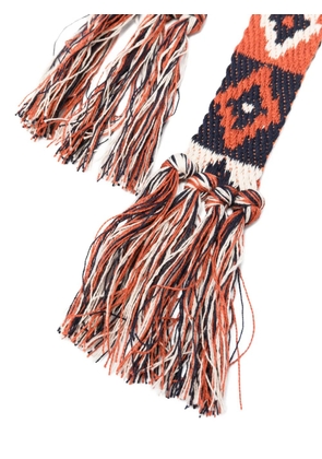 Pierre-Louis Mascia tassel pattern belt - Orange