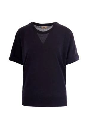 Herno fine-knit T-shirt - Blue