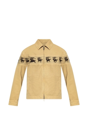 Burberry horse-graphic jacket - Neutrals