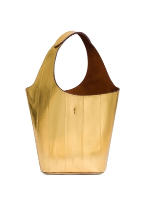 Alberta Ferretti sculptural tote bag - Gold
