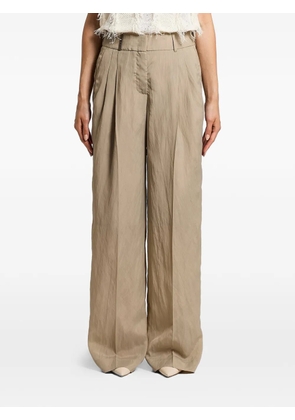 Peserico pleated trousers - Neutrals