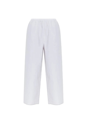 Róhe scalloped trousers - White