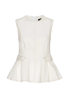 ROTATE BIRGER CHRISTENSEN peplum blouse - Neutrals