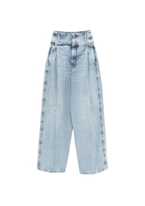 Sportmax pleated jeans - Blue