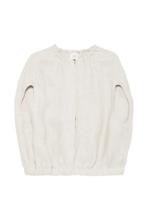 Alysi cutout blouse - Neutrals