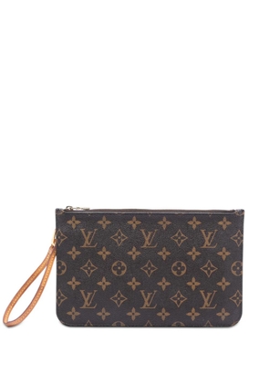 Louis Vuitton Pre-Owned 2014 Monogram Neverfull MM pouch - Brown