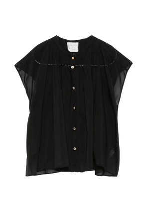 Forte Forte gathered-detail blouse - Black