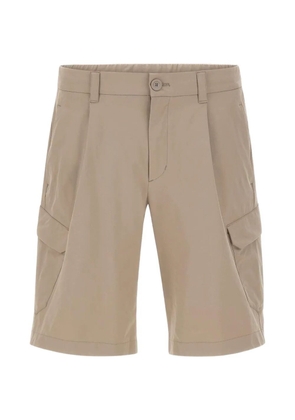 Herno pleated cargo shorts - Neutrals