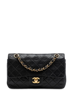 CHANEL Pre-Owned 1991-1994 Medium Classic Lambskin Double Flap shoulder bag - Black