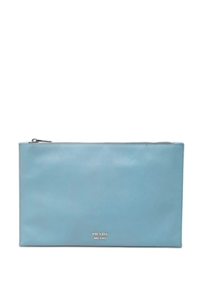 Prada Pre-Owned 2013-2025 Saffiano clutch bag - Blue